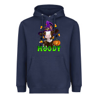 Navy moody cow Heavyweight Hoodie - Artiststas