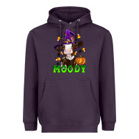 Plum moody cow Heavyweight Hoodie - Artiststas