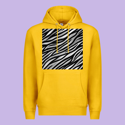 Zebra Seamless Pattern, Premium Hoodie Designed By Bundleandbundleshop