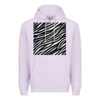 Lilac Zebra Seamless Pattern, Premium Hoodie - BundleAndBundleShop