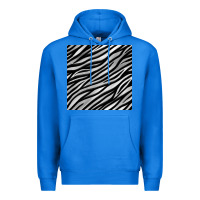 True Royal Zebra Seamless Pattern, Premium Hoodie - BundleAndBundleShop