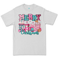Dove Grey merry christmas pink coffee cups Premium Tee - Jasminsmagicworld
