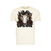 Vintage Arctic Simmer down Cowboy Vintage Tee - HowdyJamesFarm