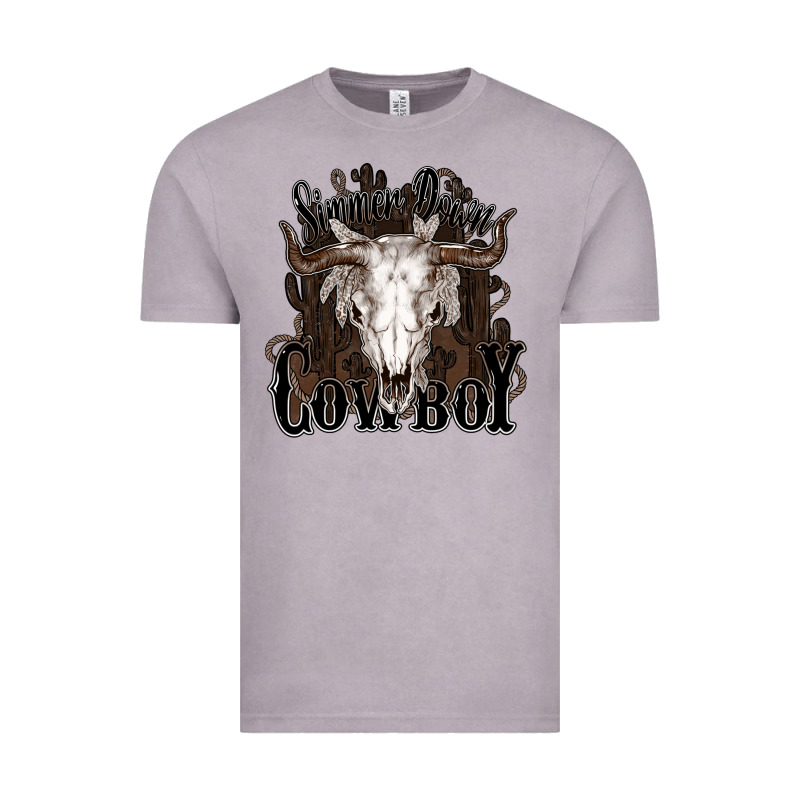Simmer Down Cowboy Vintage Tee by HowdyJamesFarm | Teevron