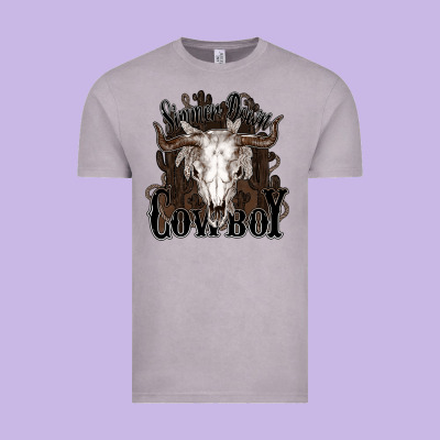 Simmer Down Cowboy Vintage Tee Designed By Howdyjamesfarm