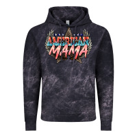 Cloud Black American mama Mother's Day Vintage Hoodie - HowdyJamesFarm