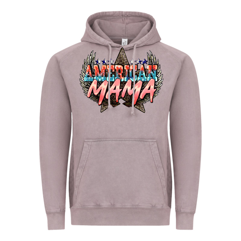 American Mama Mother's Day Vintage Hoodie by HowdyJamesFarm | Teevron
