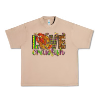 Burro Mardi Gras love Crawfish Urban Heavy Tee - HowdyJamesFarm