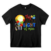 Black this little light of mine Heavy Core Tee - LillyAllenDesigns