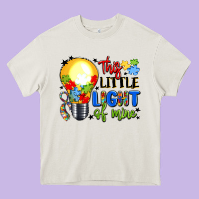 This Little Light Of Mine Heavy Core Tee Designed By Lillyallendesigns