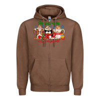 Chestnut amiju sweating cause im bored Zipper Hoodie - CowhideDigitalArt