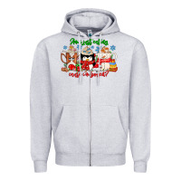 Heather Grey amiju sweating cause im bored Zipper Hoodie - CowhideDigitalArt