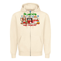 Sandshell amiju sweating cause im bored Zipper Hoodie - CowhideDigitalArt