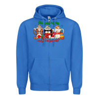 True Royal amiju sweating cause im bored Zipper Hoodie - CowhideDigitalArt