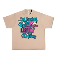 Burro The Thunder Rolls And The Lıghtnıng Strikes Urban Heavy Tee - JahusDesignShop