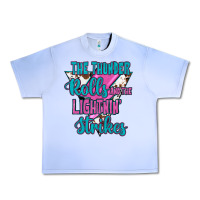 Grape Ice The Thunder Rolls And The Lıghtnıng Strikes Urban Heavy Tee - JahusDesignShop