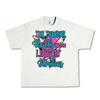 Pistachio The Thunder Rolls And The Lıghtnıng Strikes Urban Heavy Tee - JahusDesignShop