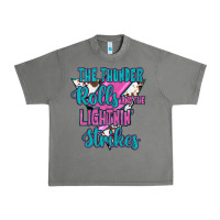 Tornado The Thunder Rolls And The Lıghtnıng Strikes Urban Heavy Tee - JahusDesignShop
