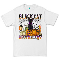 White black cat apothecary Premium Tee - BarkalooDesign