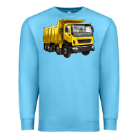 Ocean Blue dump truck Premium Sweatshirt - Artiststas