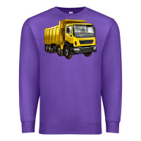 Purple dump truck Premium Sweatshirt - Artiststas