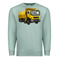 Seafoam dump truck Premium Sweatshirt - Artiststas