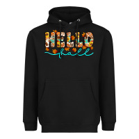 Black hello fall Heavyweight Hoodie - Artiststas