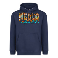 Navy hello fall Heavyweight Hoodie - Artiststas