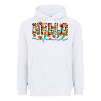 White hello fall Heavyweight Hoodie - Artiststas