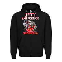 Black jett lawrence 250 champion leader sx mx champ motocross champion colla Zipper Hoodie - minhPixels