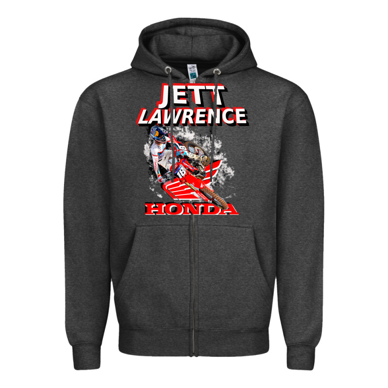 Jett Lawrence 250 Champion Leader Sx Mx Champ Motocross Champion Colla Zipper Hoodie by minhPixels | Teevron
