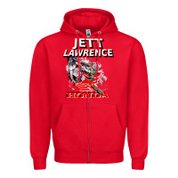 Red jett lawrence 250 champion leader sx mx champ motocross champion colla Zipper Hoodie - minhPixels