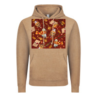 Vintage Coffee wizard items with glitter Vintage Hoodie - TumblerDesignByShophia