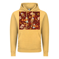 Vintage Mustard wizard items with glitter Vintage Hoodie - TumblerDesignByShophia