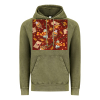 Wizard Items With Glitter Vintage Hoodie | Teevron