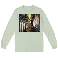 Matcha usa deer hunting woods Long Sleeve Tee - CowGirlArtShop