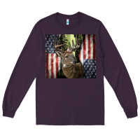 Plum usa deer hunting woods Long Sleeve Tee - CowGirlArtShop