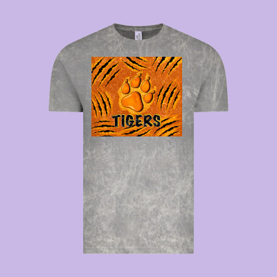 Tiger Paws Vintage Tee Designed By Tumblerdesignbyshophia