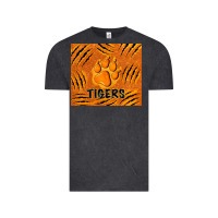 Vintage Black tiger paws Vintage Tee - TumblerDesignByShophia