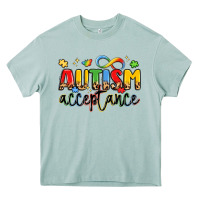 Arona autism acceptance Heavy Core Tee - LillyAllenDesigns