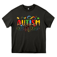 Asphalt autism acceptance Heavy Core Tee - LillyAllenDesigns