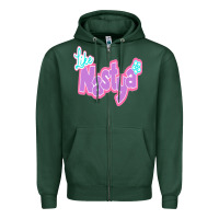 Sports Green like nastya Zipper Hoodie - minhPixels