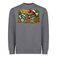 Storm Christmas Teacher Heavyweight Sweatshirt - FaDigitalArtStudio
