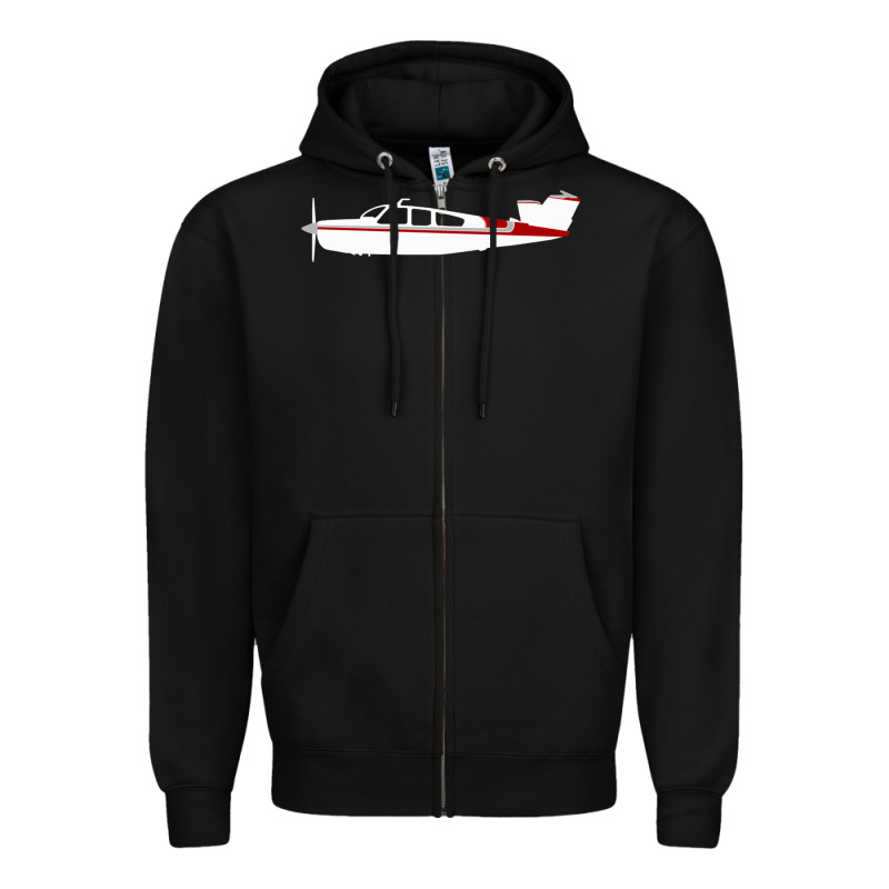 Beechcraft Bonanza  Perfect Gift Zipper Hoodie by minhPixels | Teevron