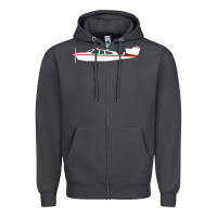 Smoke Beechcraft Bonanza  Perfect Gift Zipper Hoodie - minhPixels