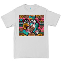 Dove Grey nurse hearts Premium Tee - Jasminsmagicworld