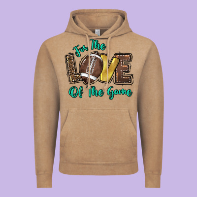 For The Love Of The Game Vintage Hoodie Designed By Howdyjamesfarm