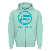 Seafoam CF Moto Vintage UTV ATV SXS original off road Gift Zipper Hoodie - minhPixels