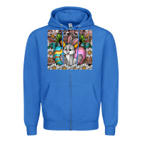True Royal easter Zipper Hoodie - CowhideDigitalArt