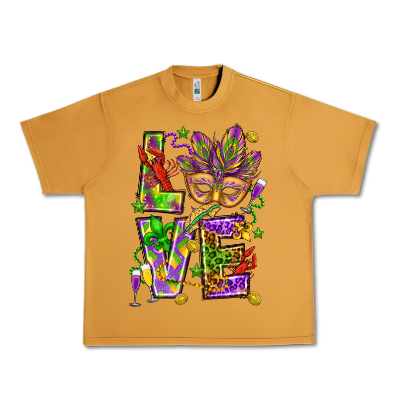 Mardi Gras Love Urban Heavy Tee by HowdyJamesFarm | Teevron